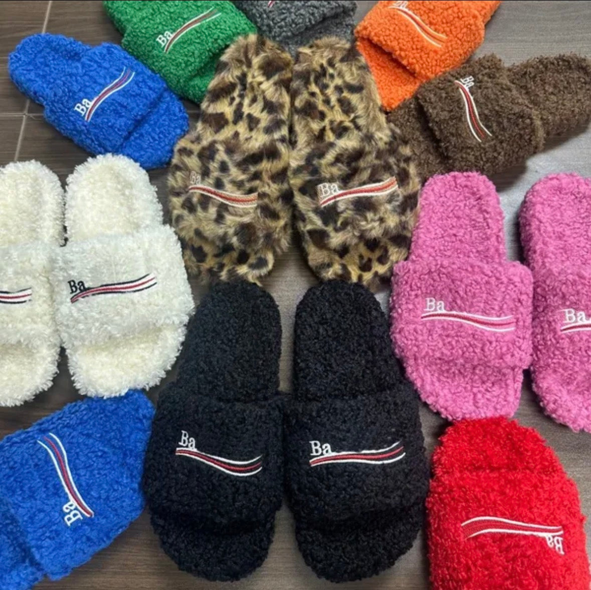 Designer Balenciaga Slides